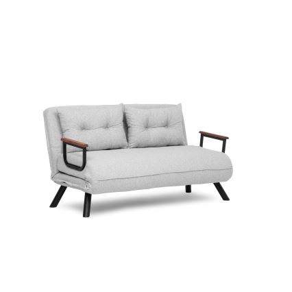 Tvåsitsig bäddsoffa QIRA, grå