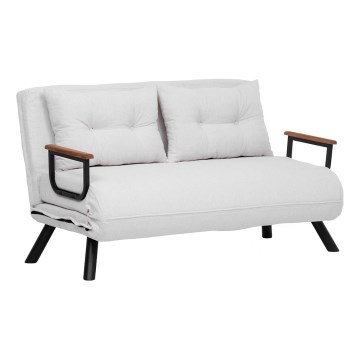 Tvåsitsig bäddsoffa QIRA vit