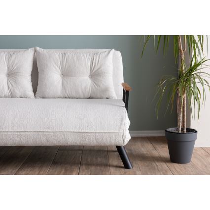 Tvåsitsig bäddsoffa QIRA vit