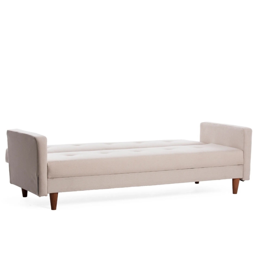Tvåsitssoffa NARA krämfärgad/beige