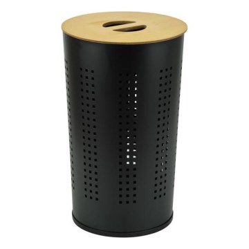 Tvättkorg 46 l svart