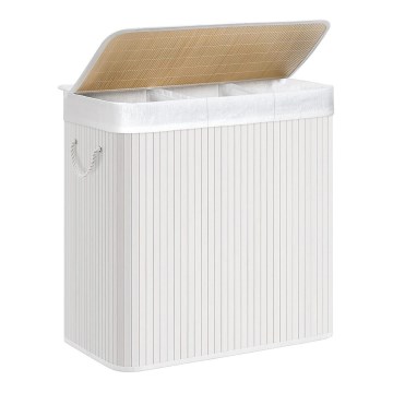 Tvättkorg GUS vit