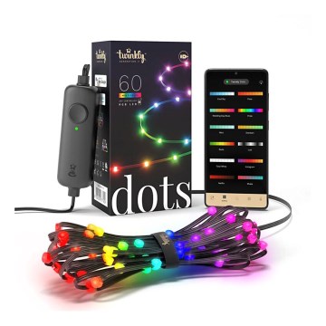 Twinkly - LED RGB Dimbar remsa DOTS 60xLED 3 m Wi-Fi USB