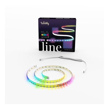 Twinkly - LED RGB Förlängning ljusreglerad list LINE 100xLED 1,5 m Wi-Fi