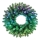 Twinkly - LED RGB Ljusreglerad Julkrans PRE-LIT WREATH 50xLED diameter 61cm Wi-Fi