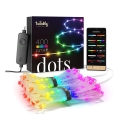 Twinkly - LED RGB Utomhus dimbar rem DOTS 400xLED 20 m IP44 Wi-Fi