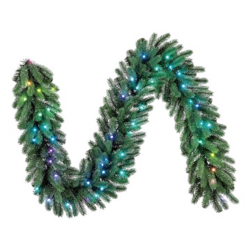 Twinkly - Світлодіодна RGBW різдвяна гірлянда GARLAND 50xLED 2,7 м з можливістю дімінації Wi-Fi