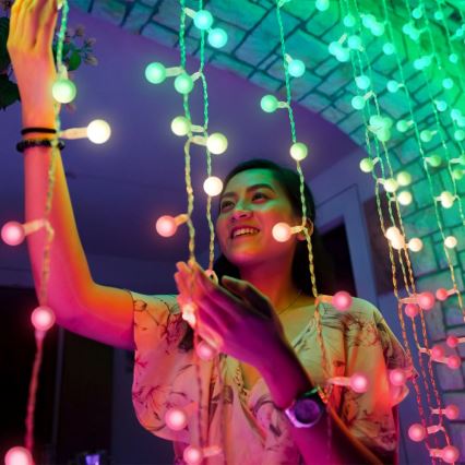 Twinkly - Dekorativa slutkapslar av silikon MINI CAPS 100 delar