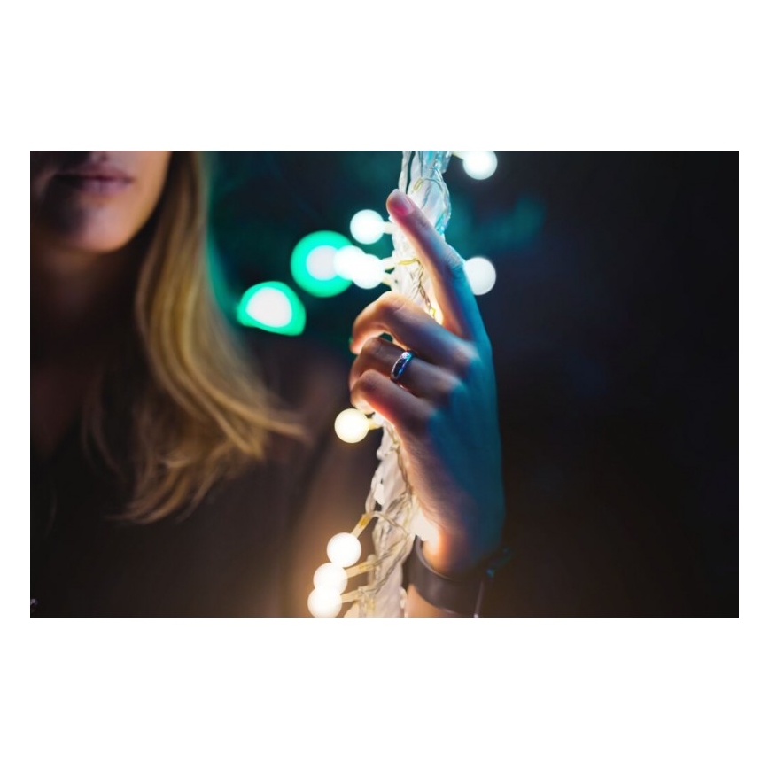 Twinkly - Dekorativa slutkapslar av silikon MINI CAPS 100 delar