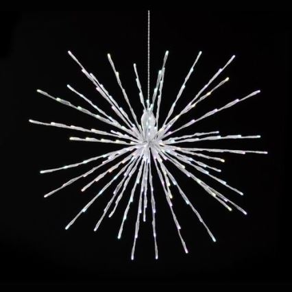 Twinkly - LED RGB Ljusreglerad utomhus poinsettia SPRITZER 200xLED IP44 Wi-Fi