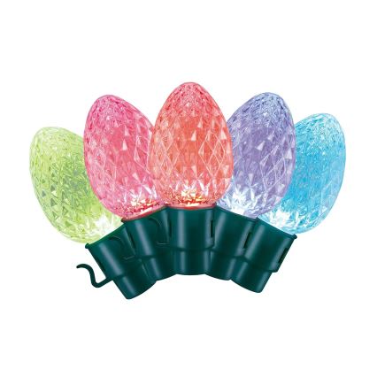 Twinkly - LED RGB Ljusreglerad utomhus Julkedja FACETED 80xLED 26,5 m IP44 Wi-Fi