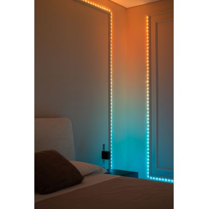 Twinkly - LED RGB Dimmbar julbelysning DOTS 60xLED 7 m USB Wi-Fi