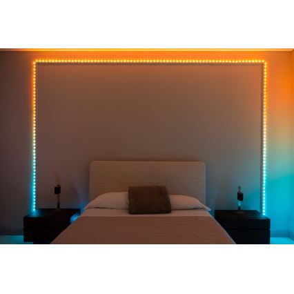 Twinkly - LED RGB Utomhus ljusreglerad list DOTS 200xLED 10 m IP44 WiFi