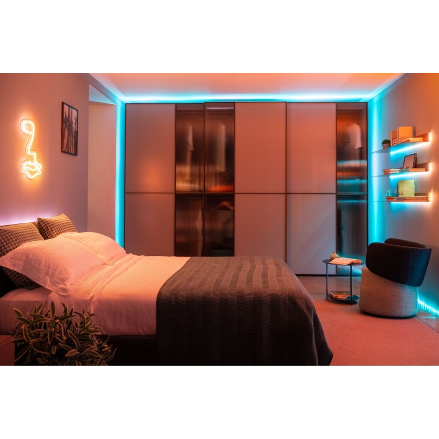 Twinkly - LED RGB Utomhus ljusreglerad list DOTS 400xLED 20 m IP44 Wi-Fi