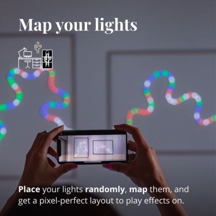 Twinkly - LED RGB Dimbar remsa FLEX 200xLED 2 m Wi-Fi