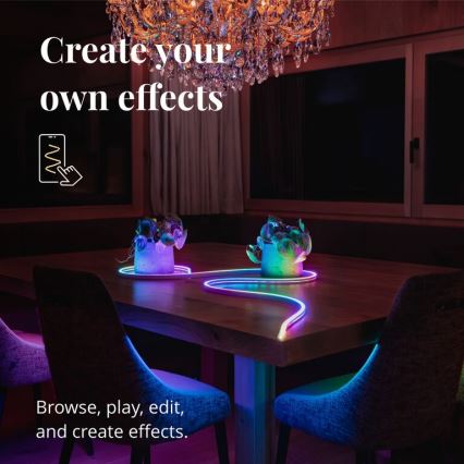 Twinkly - LED RGB Dimbar remsa FLEX 200xLED 2 m Wi-Fi