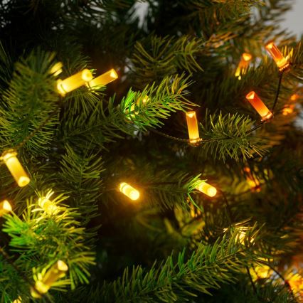 Twinkly - LED RGB Ljusreglerad Julkedja CANDIES 200xLED 14 m USB Wi-Fi