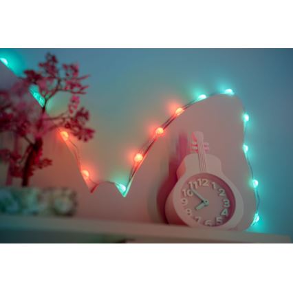 Twinkly - LED RGB Ljusreglerad Julkedja CANDIES 100xLED 8 m USB Wi-Fi