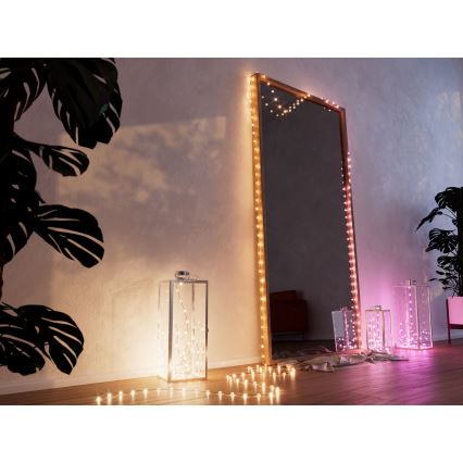 Twinkly - LED RGB Ljusreglerad Julkedja CANDIES 100xLED 8 m USB Wi-Fi