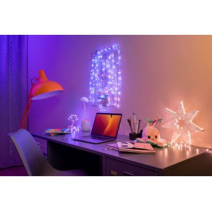Twinkly - LED RGB Ljusreglerad Julkedja CANDIES 100xLED 8 m USB Wi-Fi