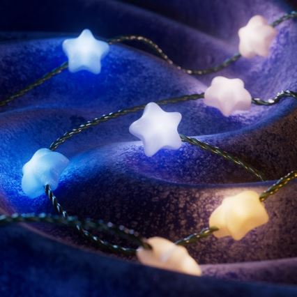 Twinkly - LED RGB Ljusreglerad Julkedja CANDIES 200xLED 14 m USB Wi-Fi