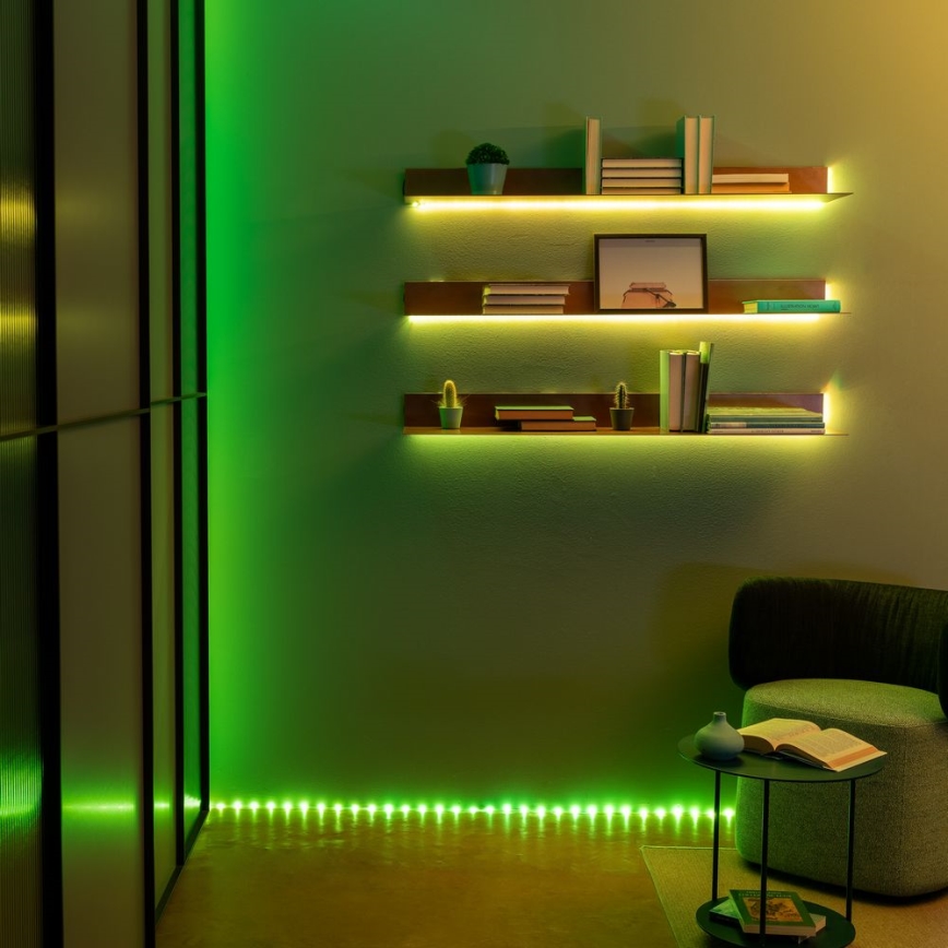 Twinkly - LED RGB Förlängning ljusreglerad list LINE 100xLED 1,5 m Wi-Fi