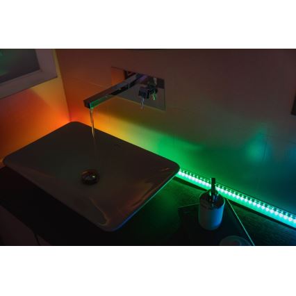 Twinkly - LED RGB Förlängning ljusreglerad list LINE 100xLED 1,5 m Wi-Fi