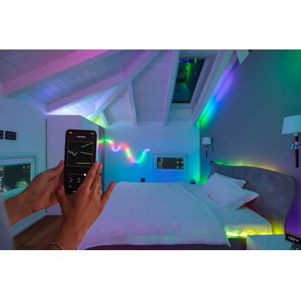 Twinkly - LED RGB Dimbar remsa LINE 100xLED 1,5 m Wi-Fi