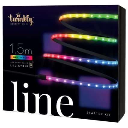 Twinkly - LED RGB Dimbar remsa LINE 100xLED 1,5 m Wi-Fi