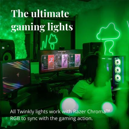 Twinkly - LED RGB Dimbar remsa LINE 100xLED 1,5 m Wi-Fi