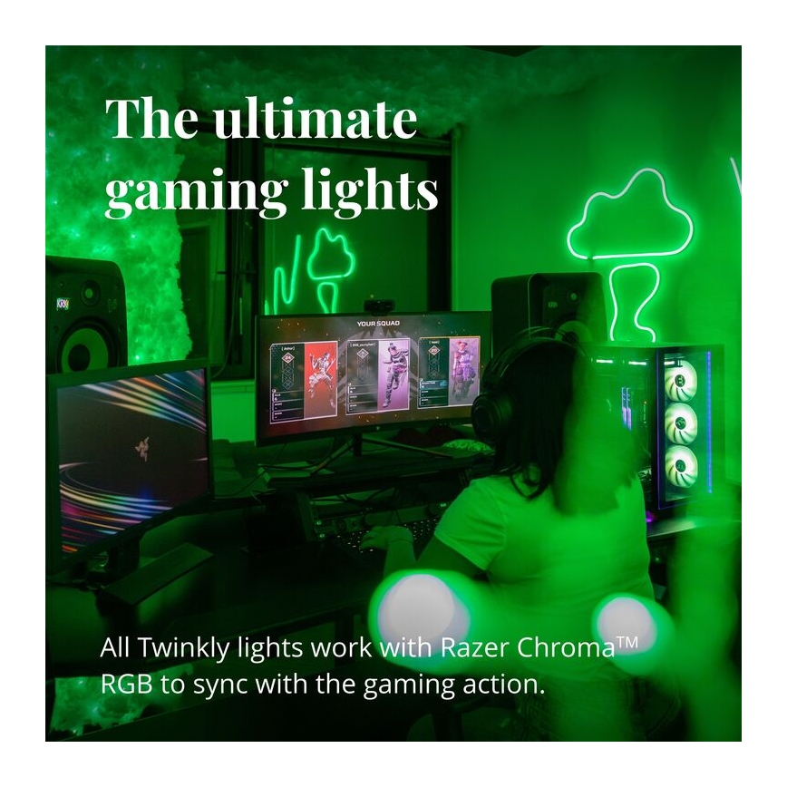 Twinkly - LED RGB Dimbar remsa LINE 100xLED 1,5 m Wi-Fi