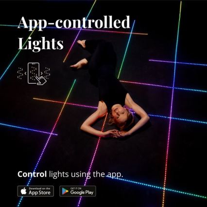 Twinkly - LED RGB Dimbar remsa LINE 100xLED 1,5 m Wi-Fi