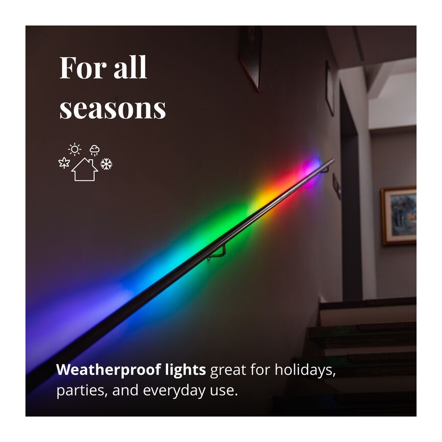 Twinkly - LED RGB Dimbar remsa LINE 100xLED 1,5 m Wi-Fi