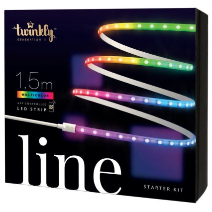Twinkly - LED RGB Dimbar remsa LINE 100xLED 1,5 m Wi-Fi