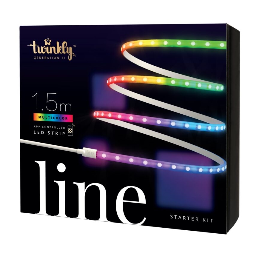 Twinkly - LED RGB Dimbar remsa LINE 100xLED 1,5 m Wi-Fi
