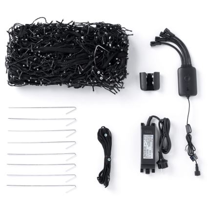 Twinkly - LED RGBW dimmerbar utomhusjulgran LIGHT TREE 1000 LED 6 m IP44 Wi-Fi