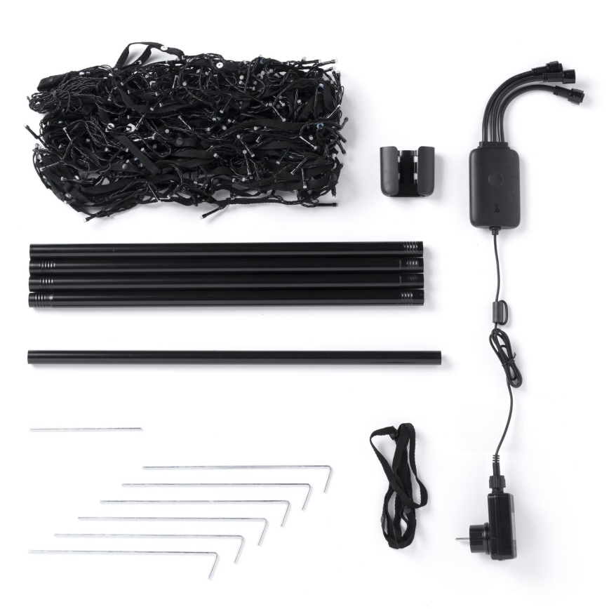 Twinkly - LED RGBW Dimbart utomhus julgran LIGHT TREE 300xLED 2m IP44 Wi-Fi