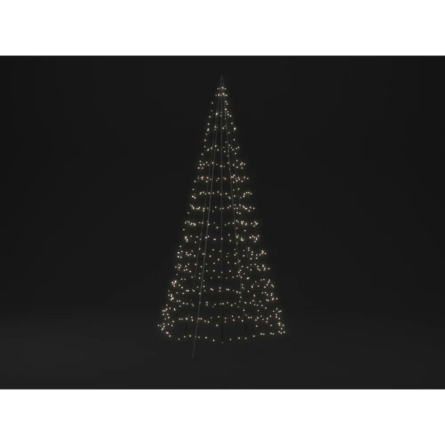 Twinkly - LED RGBW Dimbart utomhus julgran LIGHT TREE 450xLED 3m IP44 Wi-Fi