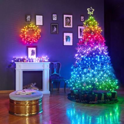 Twinkly - LED RGB Ljusreglerad utomhus Julkedja STRINGS 100xLED 11,5m IP44 Wi-Fi