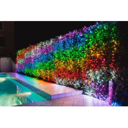 Twinkly - LED RGB Ljusreglerad utomhus Julkedja STRINGS 100xLED 11,5m IP44 Wi-Fi