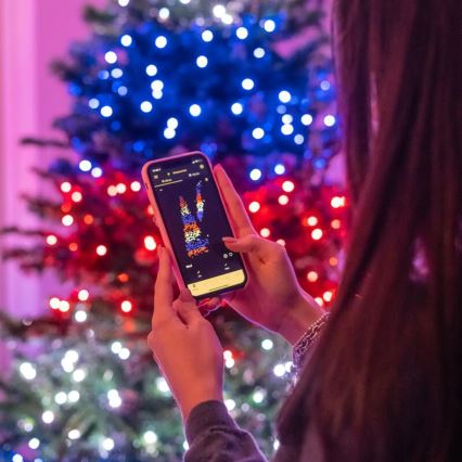 Twinkly - LED RGBW Ljusreglerad utomhus Julkedja STRINGS 250xLED 23,5m IP44 Wi-Fi