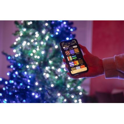 Twinkly - LED RGB Ljusreglerad utomhus Julkedja STRINGS 250xLED 23,5m IP44 Wi-Fi