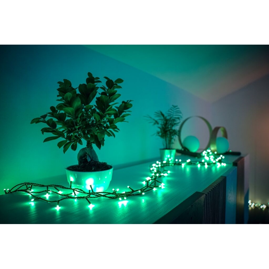 Twinkly - LED RGB Ljusreglerad utomhus Julkedja STRINGS 250xLED 23,5m IP44 Wi-Fi