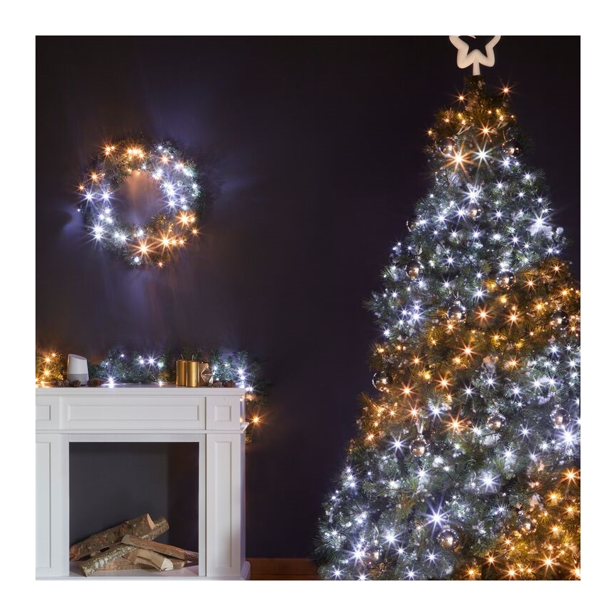Twinkly - LED Ljusreglerad utomhus Julkedja STRINGS 400xLED 35,5m IP44 Wi-Fi