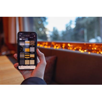 Twinkly - LED Ljusreglerad utomhus Julkedja STRINGS 400xLED 35,5m IP44 Wi-Fi