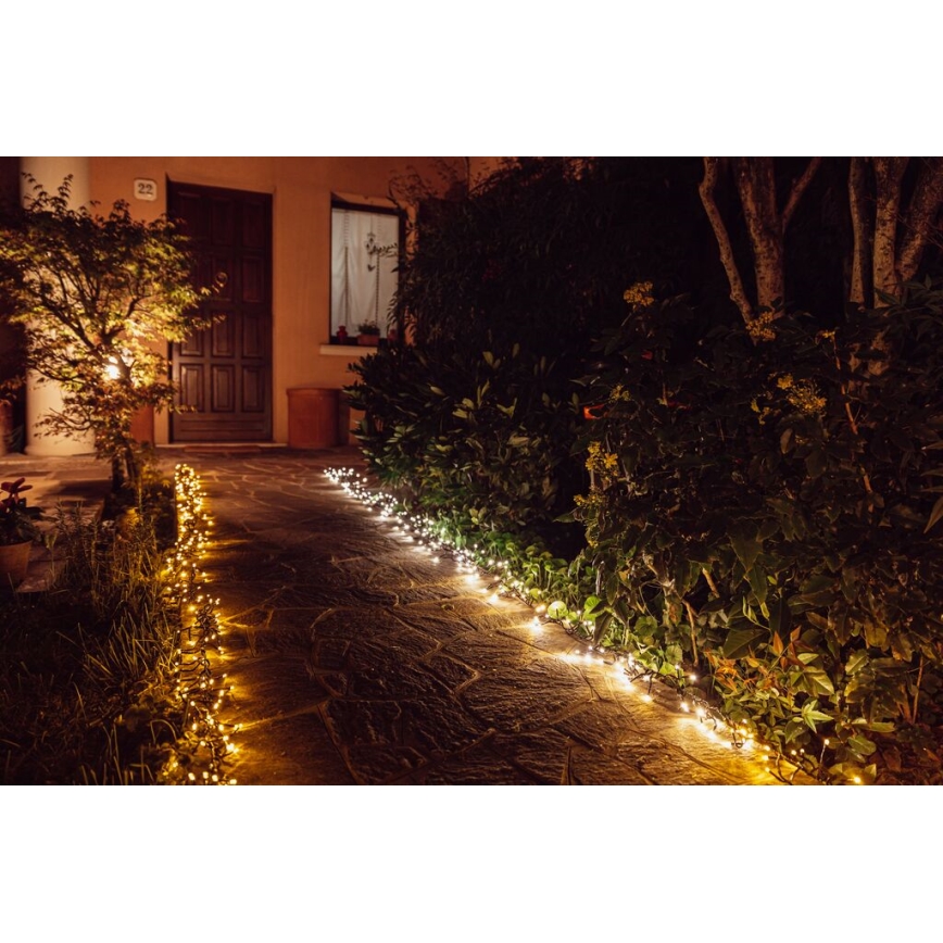 Twinkly - LED Ljusreglerad utomhus Julkedja STRINGS 400xLED 35,5m IP44 Wi-Fi