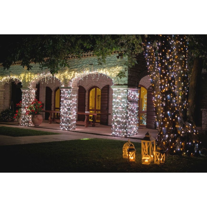 Twinkly - LED Ljusreglerad utomhus Julkedja STRINGS 400xLED 35,5m IP44 Wi-Fi