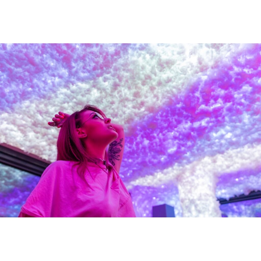 Twinkly - LED RGB Ljusreglerad utomhus Julkedja STRINGS 400xLED 35,5m IP44 Wi-Fi