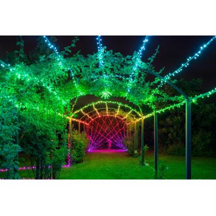 Twinkly - LED RGB Ljusreglerad utomhus Julkedja STRINGS 400xLED 35,5m IP44 Wi-Fi