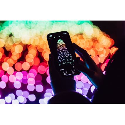 Twinkly - LED RGB Ljusreglerad utomhus Julkedja STRINGS 600xLED 51,5m IP44 Wi-Fi
